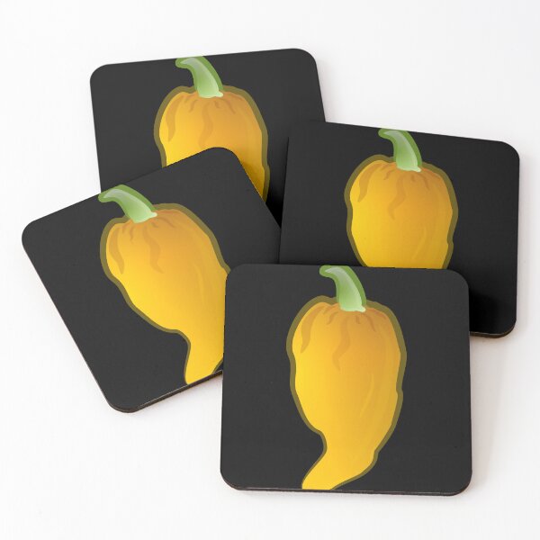 Item preview, Yellow Ghost Chili  designed and sold by BRU Design.