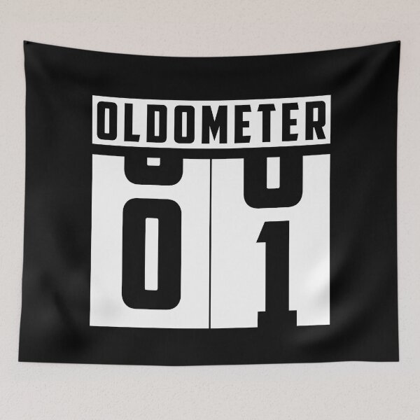 Item preview, Oldometer counter Number 1 birthday designed and sold by HeavyStyle.