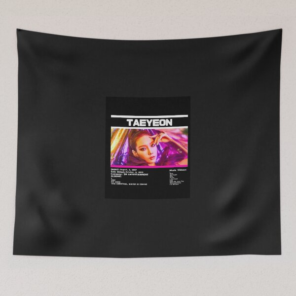 Item preview, TaeYeon Infomation Graphic T-Shirt designed and sold by dobbsqqt.