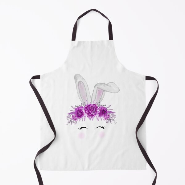 Item preview, Bunny with Flowers easter cute designed and sold by The Love Quill.