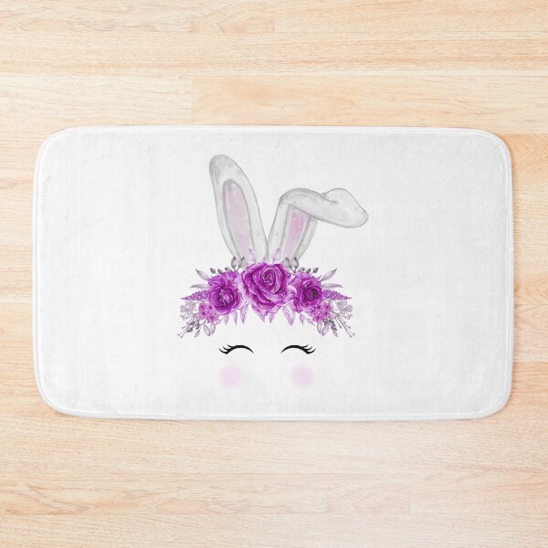 Item preview, Bunny with Flowers easter cute designed and sold by The Love Quill.