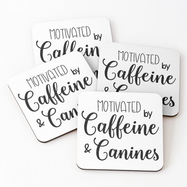 Item preview, Motivated by Coffee & Canines designed and sold by ValentinaHramov.