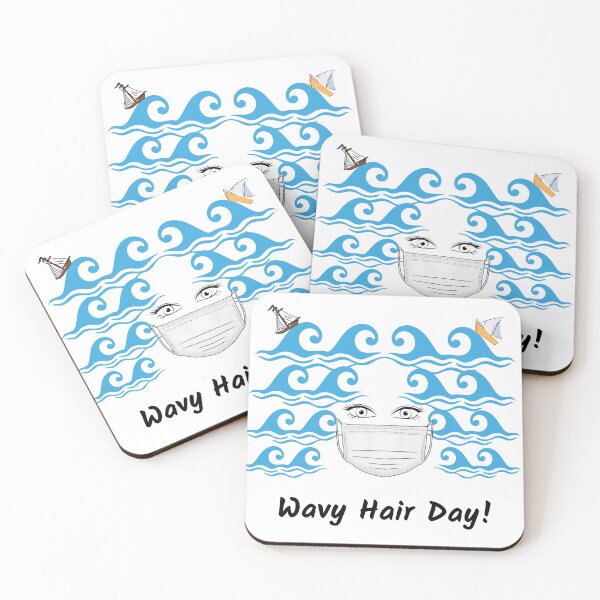 Item preview, Wavy Hair Day | Beach | Waves | Curly Wavy designed and sold by CosmicStory.