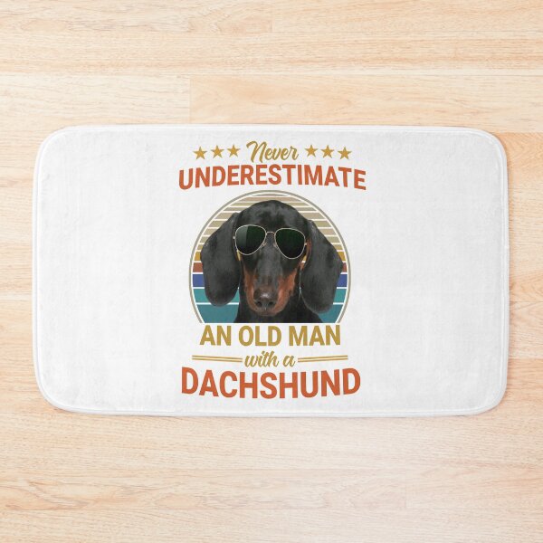 Item preview, Never Underestimate An Old Man With a Dachshund designed and sold by RobeLan.