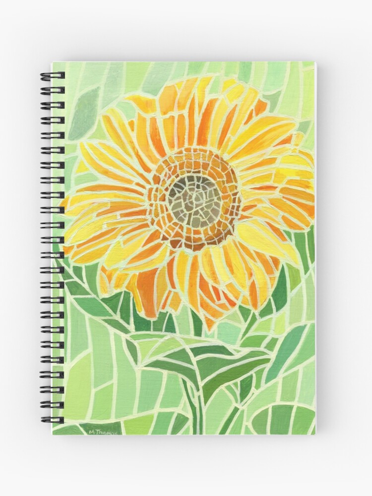 Sunflower Mosaic Artwork