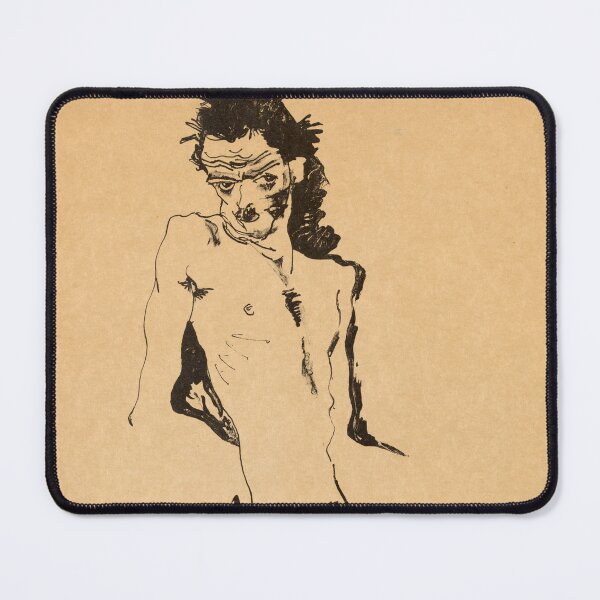 Item preview, Egon Schiele - Self portrait 1918 designed and sold by artdesignco.