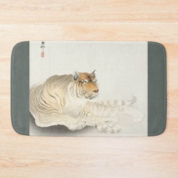 Item preview, BIG GOLDEN TIGER. OHARA KOSON (1900-1930) designed and sold by metaweb.