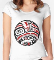Northwest Tribal Art Women's Fitted Scoop T-Shirt
