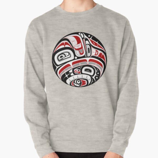 Northwest Tribal Art Pullover Sweatshirt