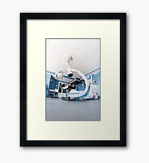 operating room Framed Print