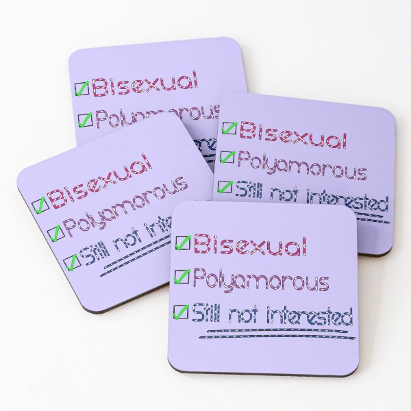 Item preview, Bisexual, Polyamorous, and Still Not Interested designed and sold by dysperdis.