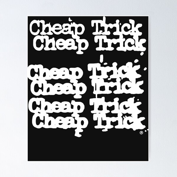 Cheaps tricks logo Poster for Sale by ShonvirGhuman