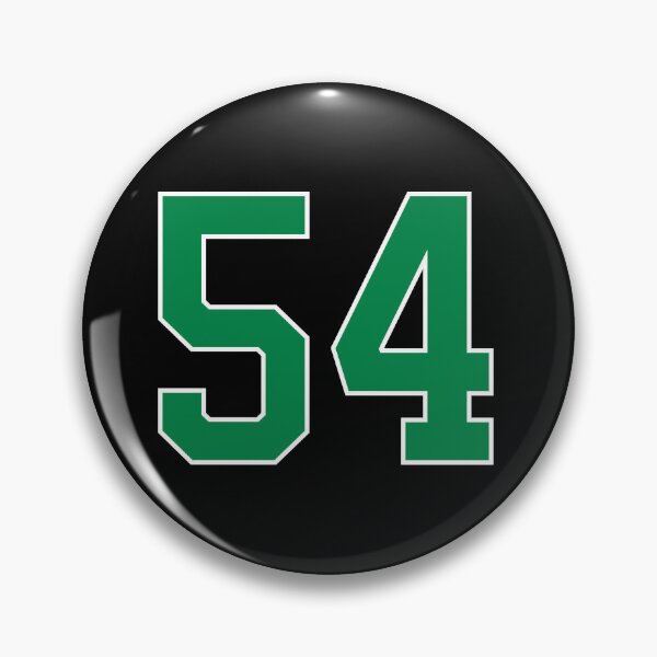 Item preview, 54 number, green lucky sports fifty four designed and sold by ArtIsParty.