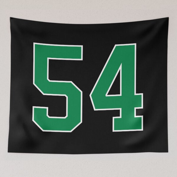 Item preview, 54 number, green lucky sports fifty four designed and sold by ArtIsParty.