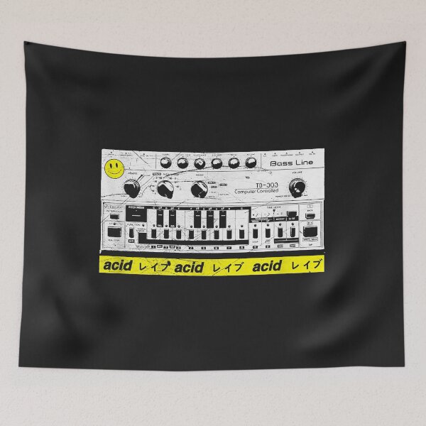 Item preview, Acid Synthesizer - Techno Rave Synth Nerd 90er designed and sold by JeffreyMCombs.