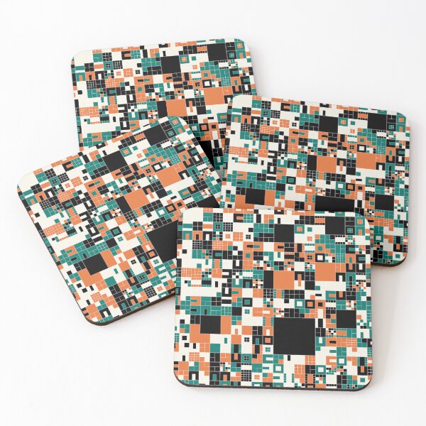 Item preview, Squares 16 designed and sold by genpythonart.