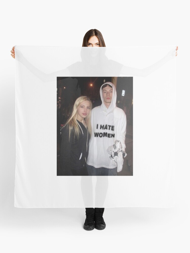 Bladee I Hate Women Scarf