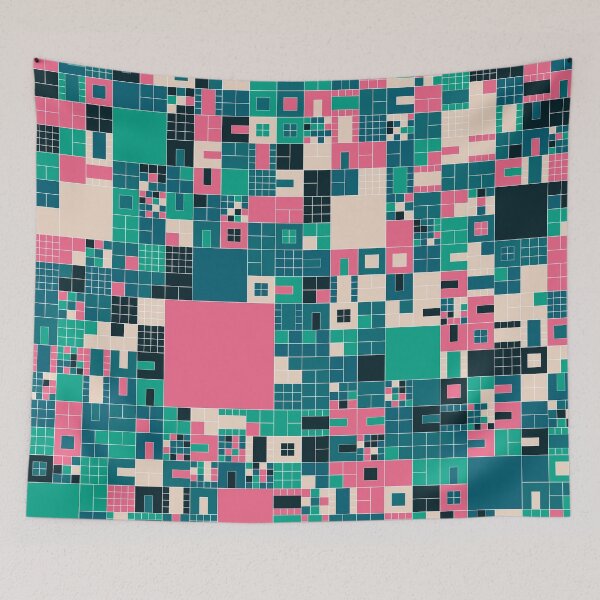Item preview, Squares 17 designed and sold by genpythonart.