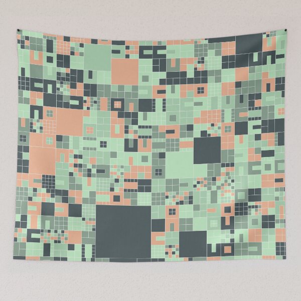Item preview, Squares 18 designed and sold by genpythonart.