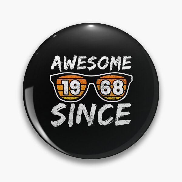 Item preview, Awesome Since 1968, Birthday Gift Idea designed and sold by FNStuff.