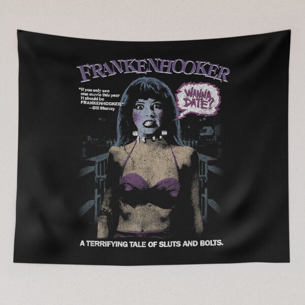 Item preview, Frankenhooker (DISTRESSED) Horror, Vintage  designed and sold by Stacey0Smith.