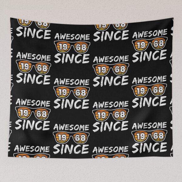Item preview, Awesome Since 1968, Birthday Gift Idea designed and sold by FNStuff.
