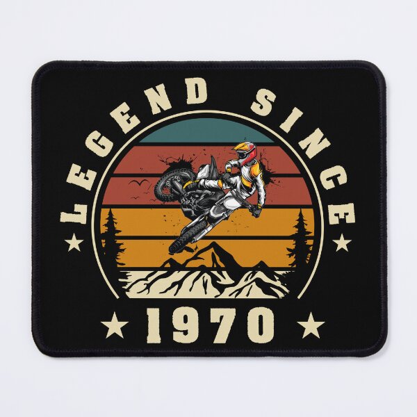 Item preview, 52 Years Old Birthday Motocross Legend Since 1970 designed and sold by starider.