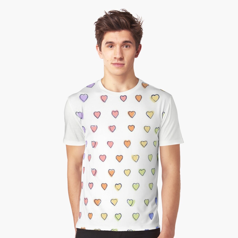 SLAAAY | Pink Heart Preppy Aesthetic | White Background | Essential T-Shirt