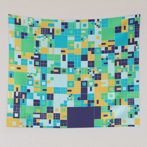 Item preview, Squares 20 designed and sold by genpythonart.