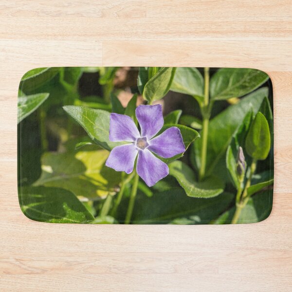Item preview, Blooming Vinca major pretty purple wild flower designed and sold by StohlerPhotos.