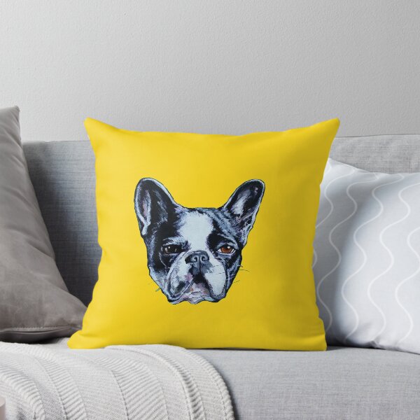 Artikelvorschau, Francois die französische Bulldogge - Gelb entworfen und verkauft von PAINTMYPUG.