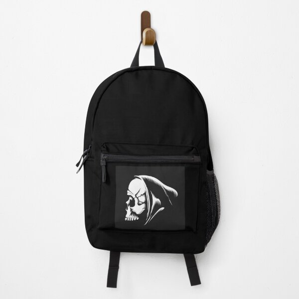 Item preview, Skull in a Hood Emblem isolated on Black designed and sold by devaleta.