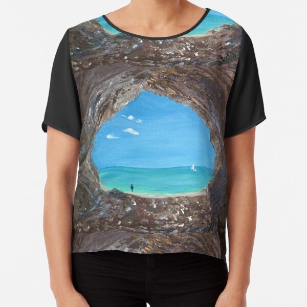 Sea love Chiffon Top