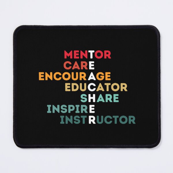 Item preview, Definition of teachers, vintage color texts. designed and sold by WhaleSharkShop.