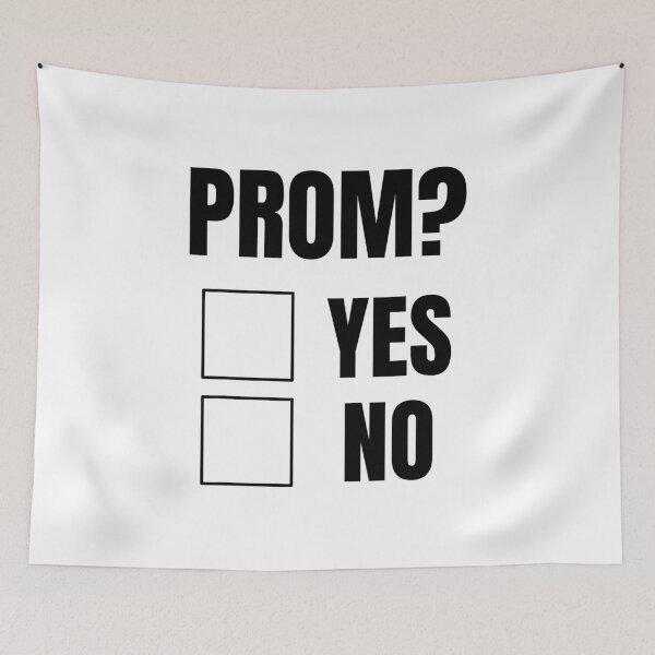 Item preview, Prom Invitation Yes No Checkboxes  Prom Gift Idea  designed and sold by NormanLangley.