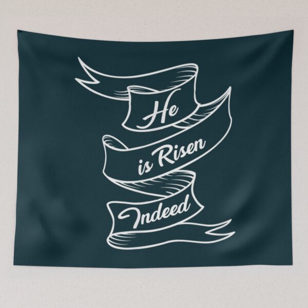 Item preview, Christian Easter He Is Risen Indeed    designed and sold by MikuCha.