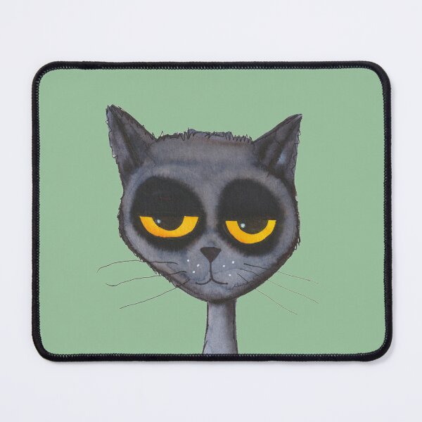 Item preview, sulky cat designed and sold by dorisandfred.