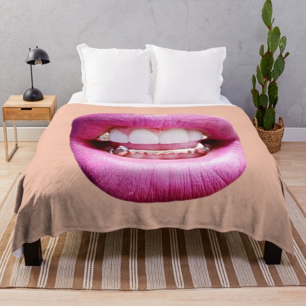 Item preview, vampire Gold grill lips mask designed and sold by RocFashions.