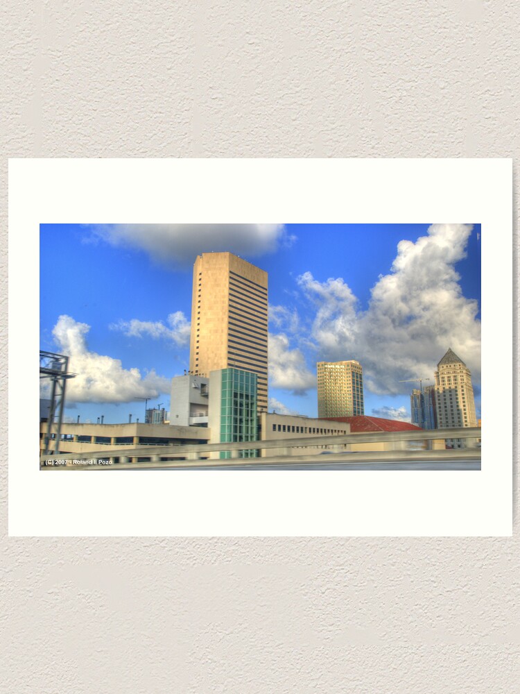 Alternate view of Downtown Miami - DSC_1552 Art Print