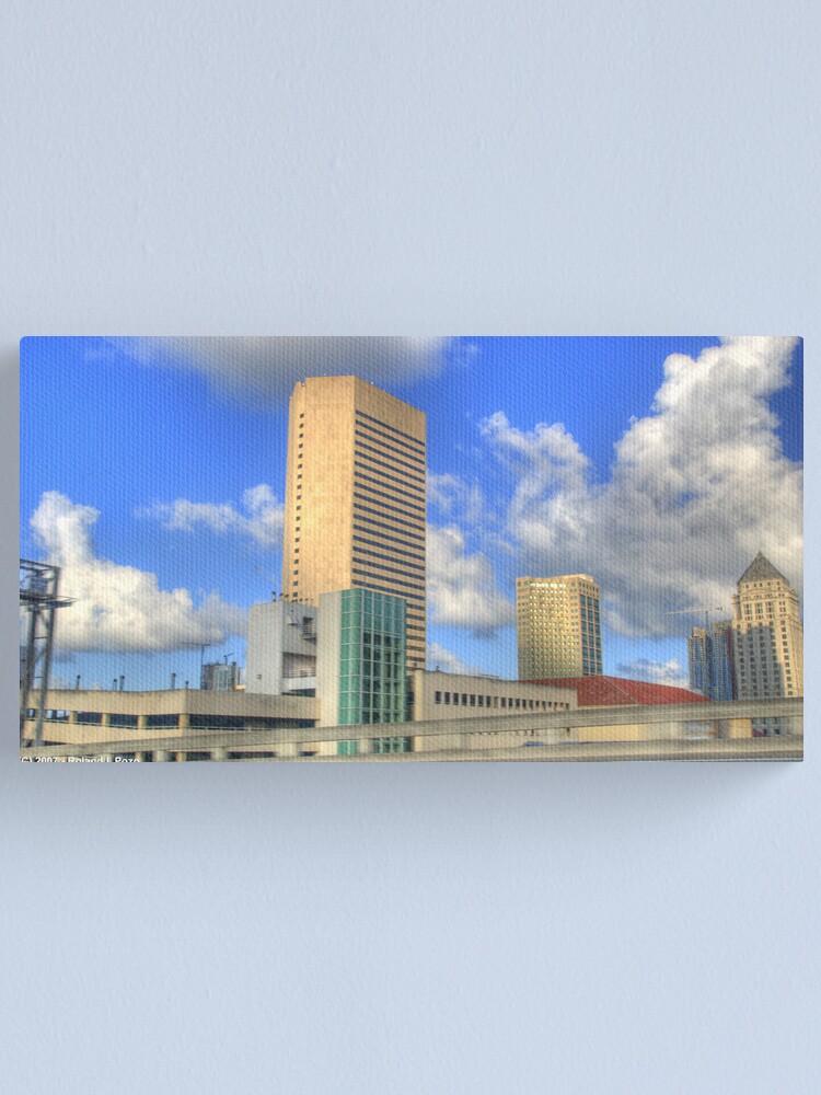 Alternate view of Downtown Miami - DSC_1552 Canvas Print