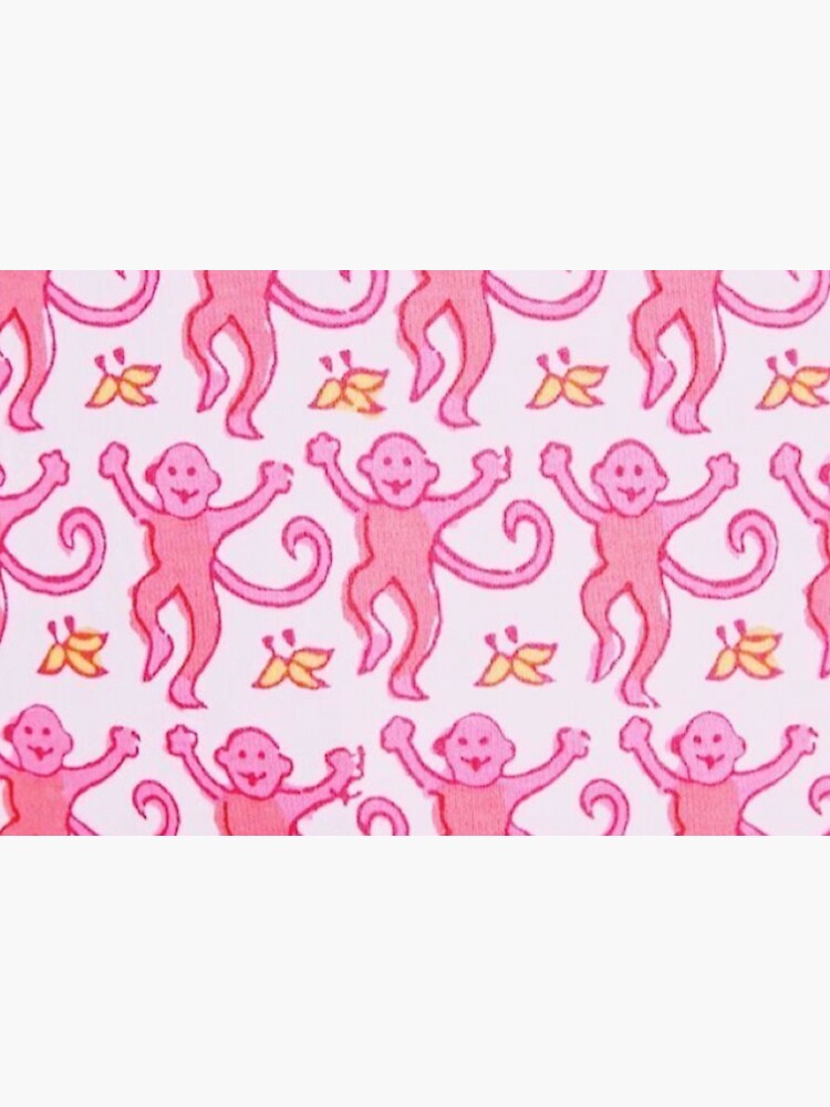 Pink Preppy Monkeys Backpack for Sale by preppy-designzz