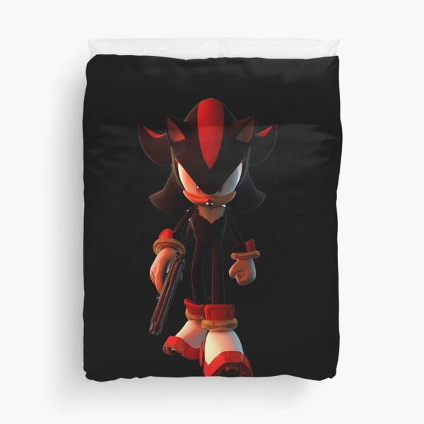 Sonic Shadow , Silver The Hedgehog Game Duver Duvet Cover and Pillowcase  Set Bedding Set