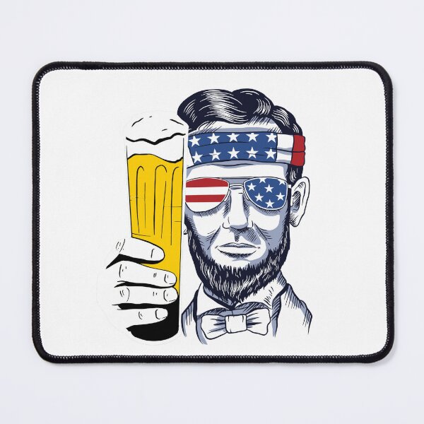 Item preview, 4th of July Drinking Like Abraham Lincoln designed and sold by varalee87.