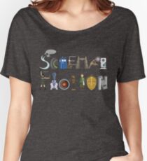 Science Fiction Typography Women's Relaxed Fit T-Shirt