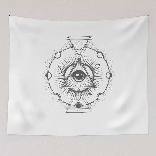 Item preview, All seeing Eye of Providence Secret Geometry designed and sold by devaleta.