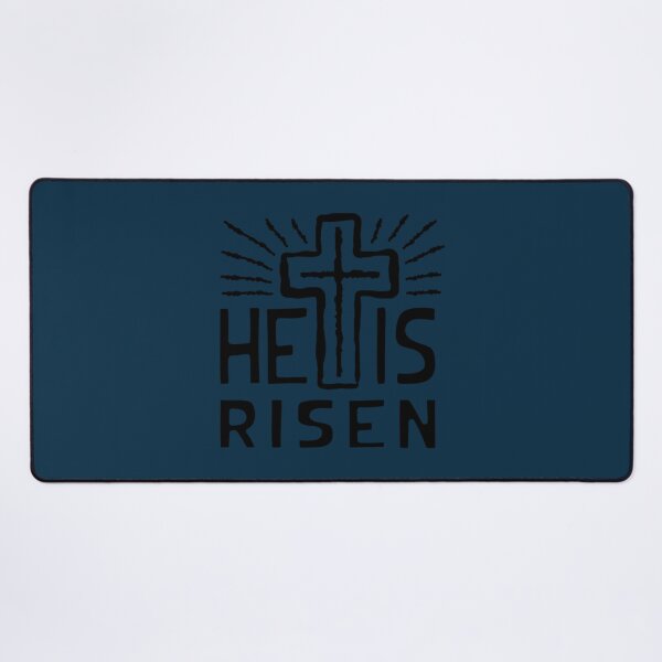 Item preview, Christian Cross Easter He is Risen designed and sold by MikuCha.