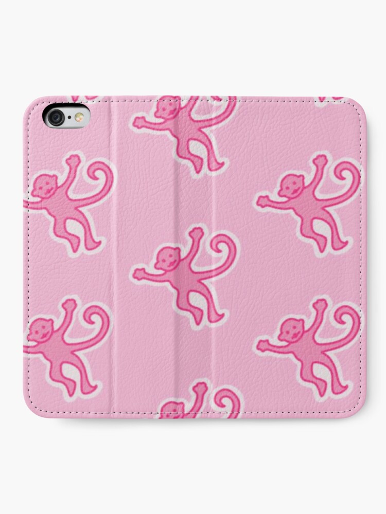 Pink Preppy Monkeys iPhone Case for Sale by preppy-designzz