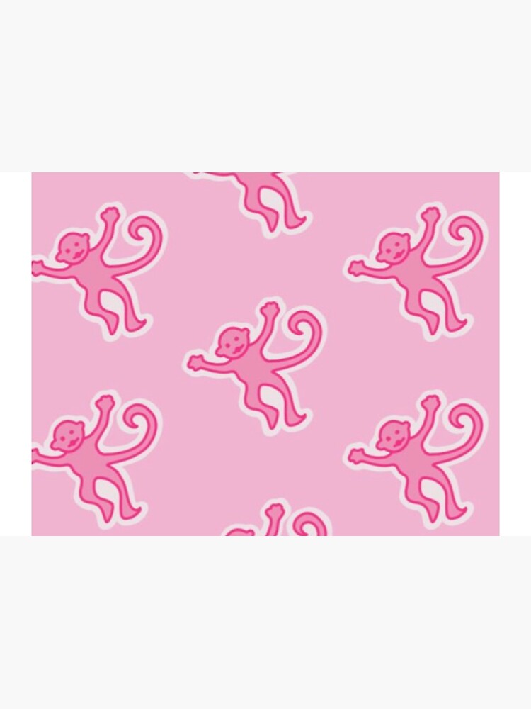 Pink Preppy Monkeys Poster for Sale by preppy-designzz