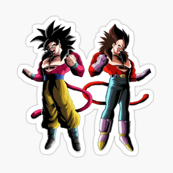 Dragon Ball Sticker Super Sayajin 4 Goku Hero Anime Decal Phone
