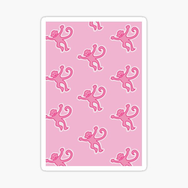 Pink Preppy Monkeys Backpack for Sale by preppy-designzz